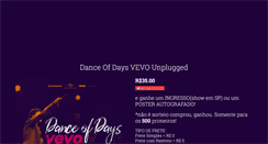 Desktop Screenshot of danceofdays.com.br